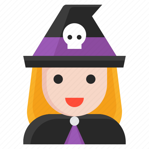 Avatar, halloween, spooky, witch, wizard icon - Download on Iconfinder