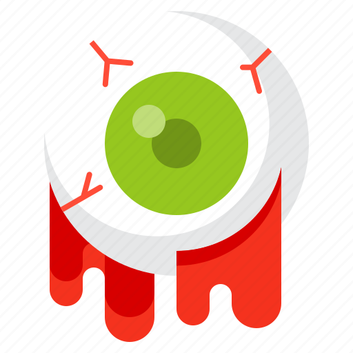 Disgusting, eyeball, halloween, spooky icon - Download on Iconfinder