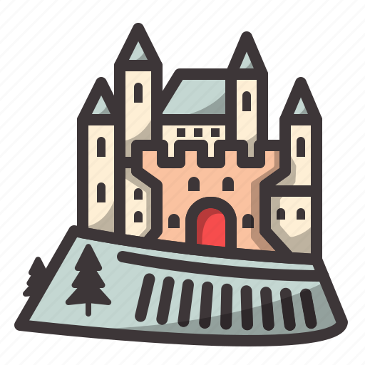 Castle, creepy, halloween icon - Download on Iconfinder