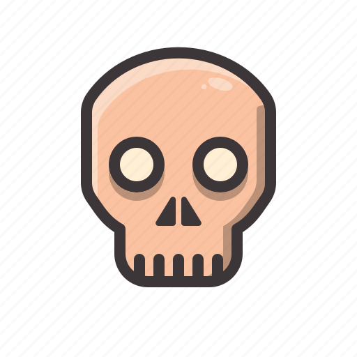 Halloween, skull, staring icon - Download on Iconfinder