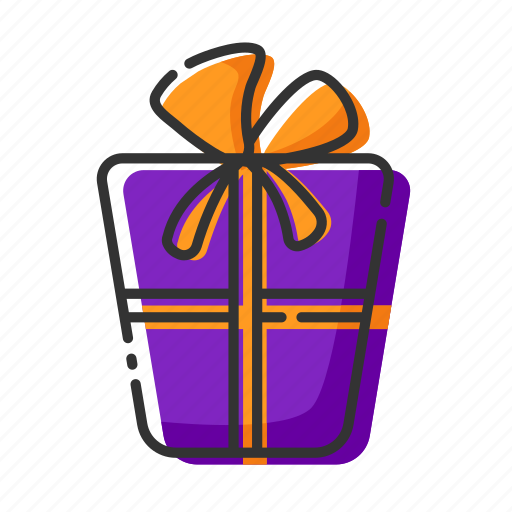 Bow, box, gift, halloween icon - Download on Iconfinder