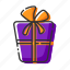 bow, box, gift, halloween 