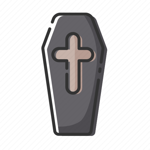 Coffin, death, halloween, scary icon - Download on Iconfinder