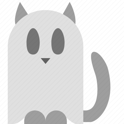Boo, cat, ghost, halloween, phantom, spooky icon - Download on Iconfinder