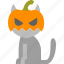 cat, halloween, horror, monster, pumpkin, scary, spooky 