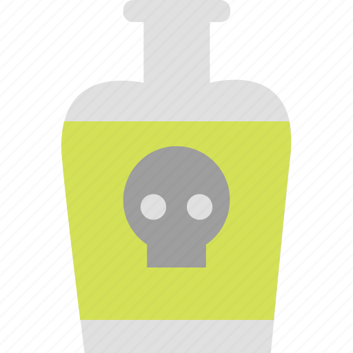Bottle, danger, drug, medicine, poison, potion, skull icon - Download on Iconfinder