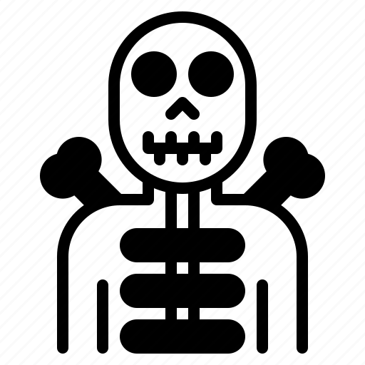 Skeleton, avatar, halloween, costume, bones, skull, horror icon - Download on Iconfinder
