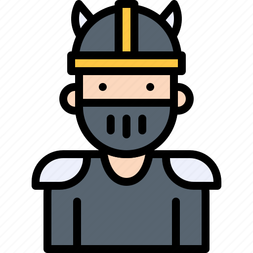 Battler, helmet, man, soldier, warrior icon - Download on Iconfinder