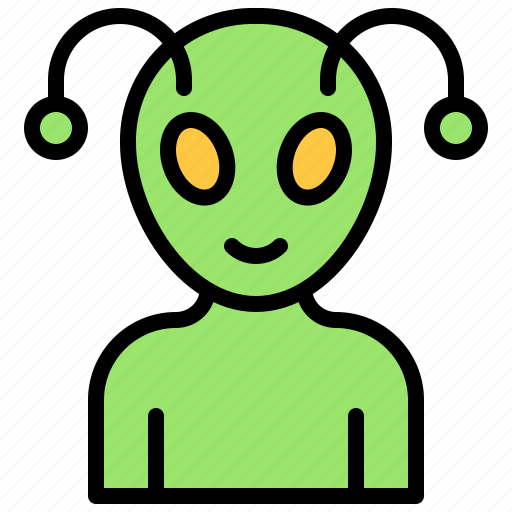 Alien, et, extraterrestall life, halloween, horror icon - Download on Iconfinder