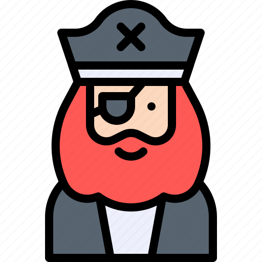 Captain, halloween, man, pirate, ship icon - Download on Iconfinder