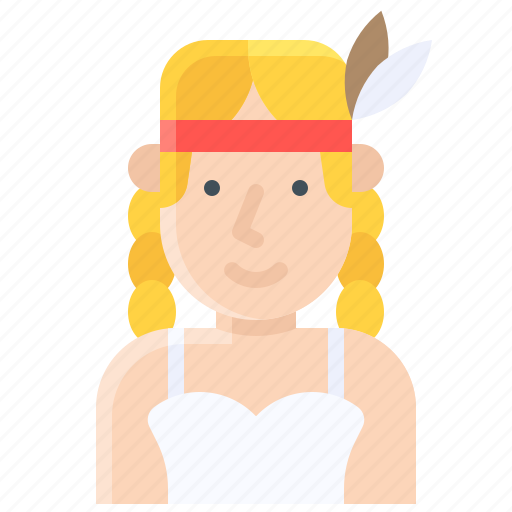 Fairy, halloween, indian, native american indian, woman icon - Download on Iconfinder