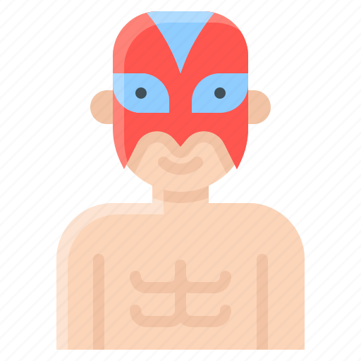 Halloween, man, mask, wrestler icon - Download on Iconfinder