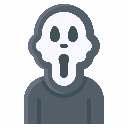 Ghostface, halloween, horror, killer, mask, scream icon - Download on Iconfinder