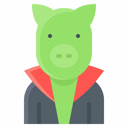Halloween, ogre, orc, pig, pig mask, zombie icon - Download on Iconfinder