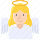 angel, god, guardian angel, halloween, wing