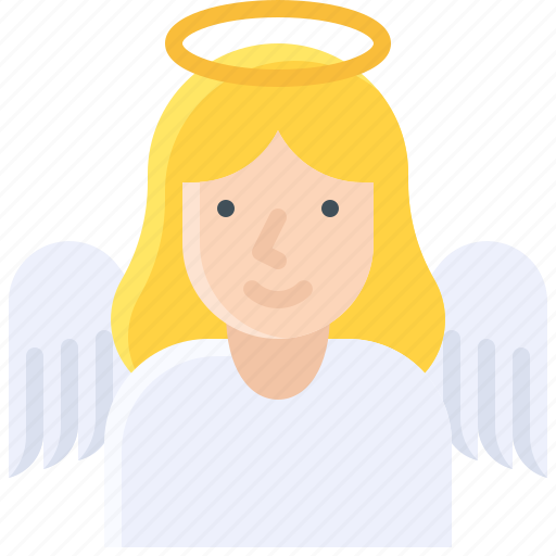 Angel, god, guardian angel, halloween, wing icon - Download on Iconfinder