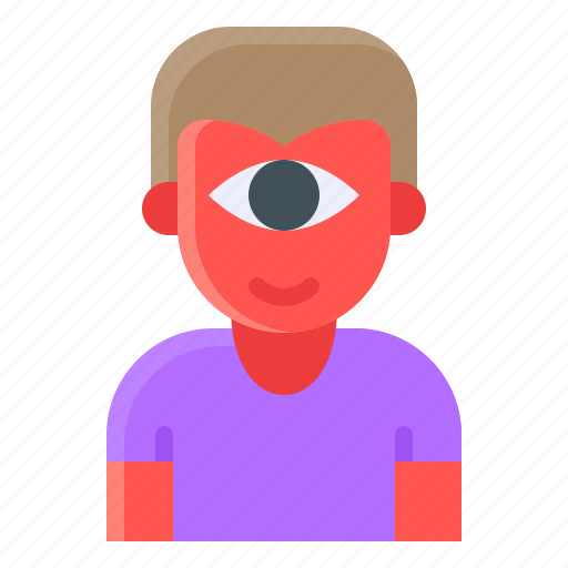 Cyclopes, cyclops, giant, halloween, monster, one-eyed icon - Download on Iconfinder