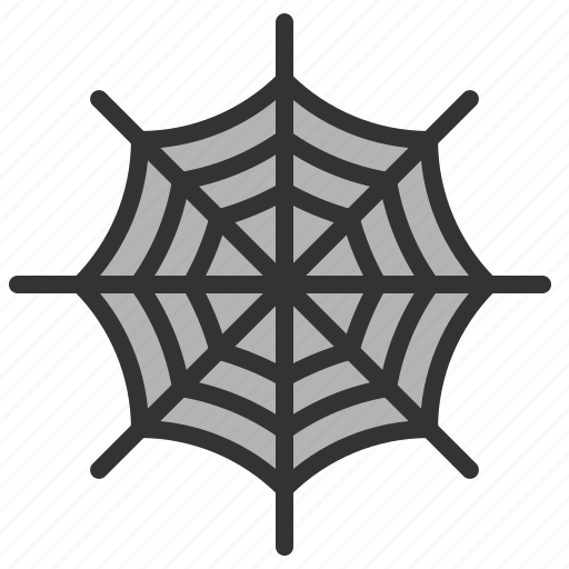 Horror, insect, spider, halloween, scary, decorate, spider web icon - Download on Iconfinder