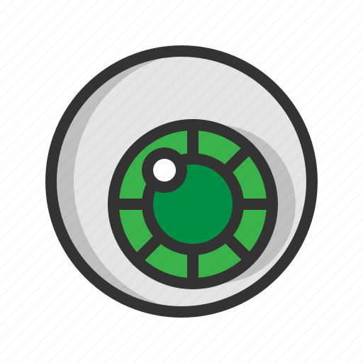 Scary, halloween, horror, death, ghost, eyeball, monster icon - Download on Iconfinder
