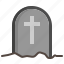 ghost, gravestone, halloween, tombstone, headstone 