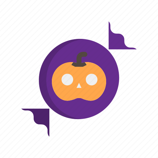 Dessert, candy, sweet, halloween, pumpkin icon - Download on Iconfinder