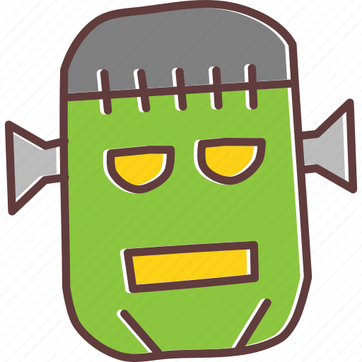 Character, frankenstein, halloween, horror, monster, zombie, scary icon - Download on Iconfinder
