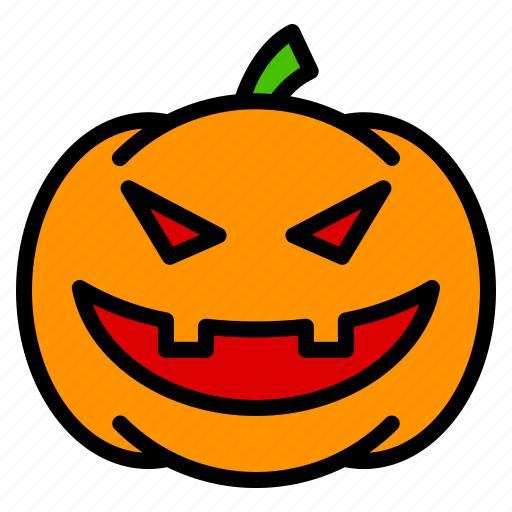 Face, halloween, horror, pumpkin, scary icon - Download on Iconfinder