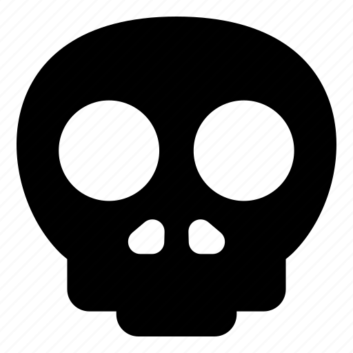 Danger, death, halloween, skeleton, skull icon - Download on Iconfinder