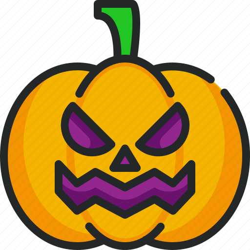 Pumpkin, spookey, scary, fear, horror, halloween icon - Download on Iconfinder