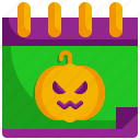 calendar, halloween, event, day, time, date
