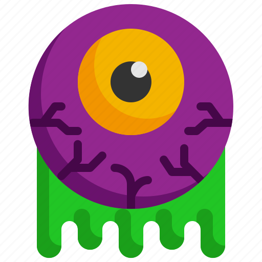 Eyeball, fright, spooky, scary, horror, halloween icon - Download on Iconfinder