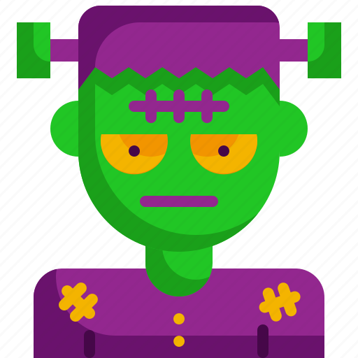 Frankenstein, spooky, scary, fear, horror, halloween icon - Download on Iconfinder