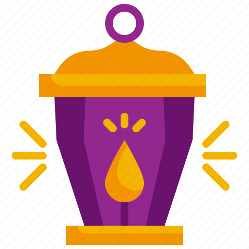 Lantern, halloween, flame, decoration, candle, light icon - Download on Iconfinder