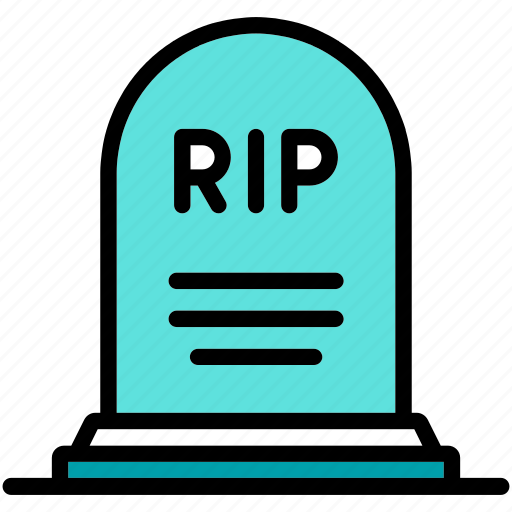 Gravestone, rip, halloween, death, grave icon - Download on Iconfinder
