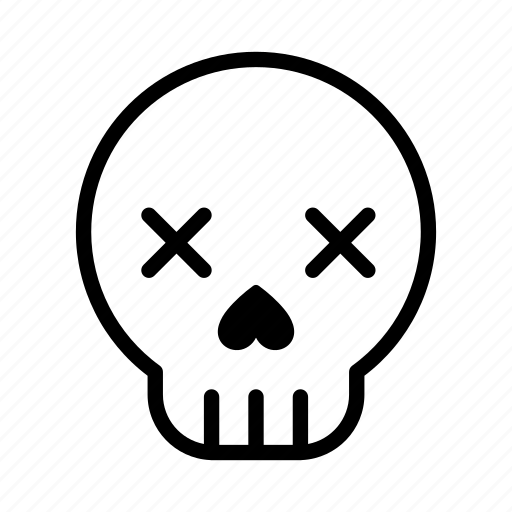 Emoji, halloween, halloween emoji, pirate, skull, skull emoji, sugar skull icon - Download on Iconfinder