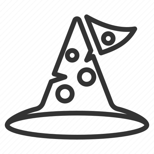 Hat, fashion, festival, witch, sorting hat, halloween icon - Download on Iconfinder