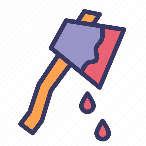 Slasher, horror, halloween, axe icon - Download on Iconfinder