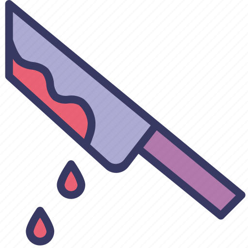 Horror, halloween, knife, blood icon - Download on Iconfinder