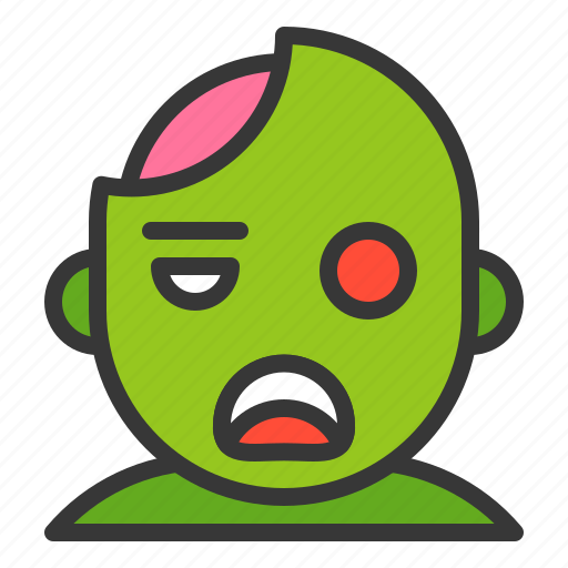 Character, halloween, horror, monster, scary, spooky, zombie icon - Download on Iconfinder