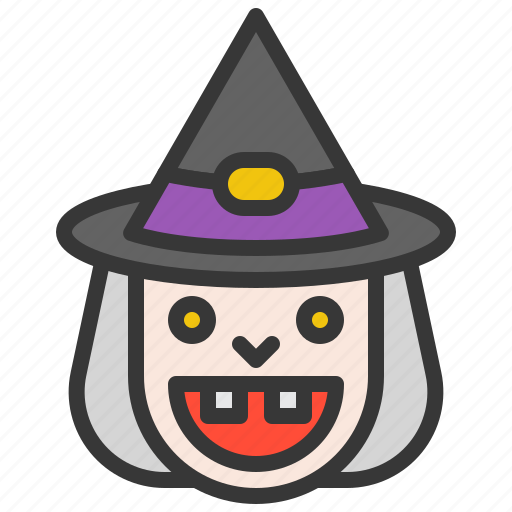 Character, halloween, horror, monster, scary, spooky, witch icon - Download on Iconfinder