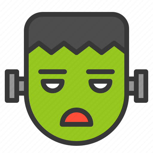 Character, frankenstein, halloween, horror, monster, scary, spooky icon - Download on Iconfinder