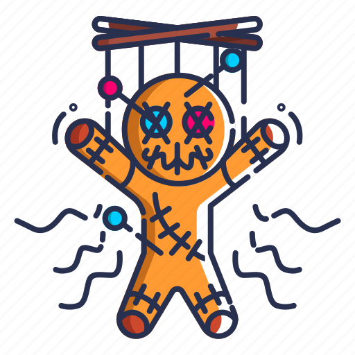 Voodoo, horror, scary, ghost, evil, doll, magic icon - Download on Iconfinder