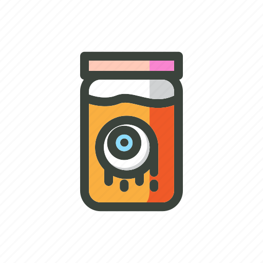 Bucket, eyes, ghost, halloween, horror, jar icon - Download on Iconfinder
