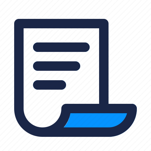 Description, document, file, halloween, note, paper, report icon - Download on Iconfinder