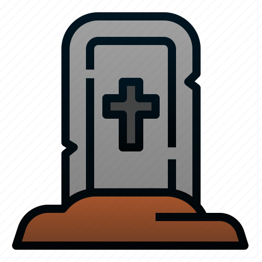 Burial, cemetery, death, gravestone, hallooween, tombstone icon - Download on Iconfinder