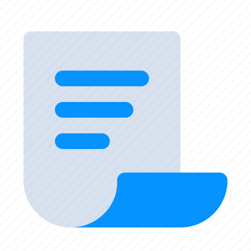 Description, document, file, halloween, note, paper, report icon - Download on Iconfinder