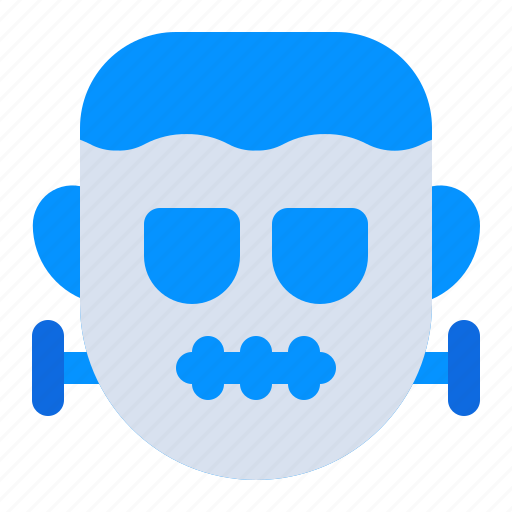 Dreadful, evil, frankenstein, ghost, halloween, horrible, scary icon - Download on Iconfinder