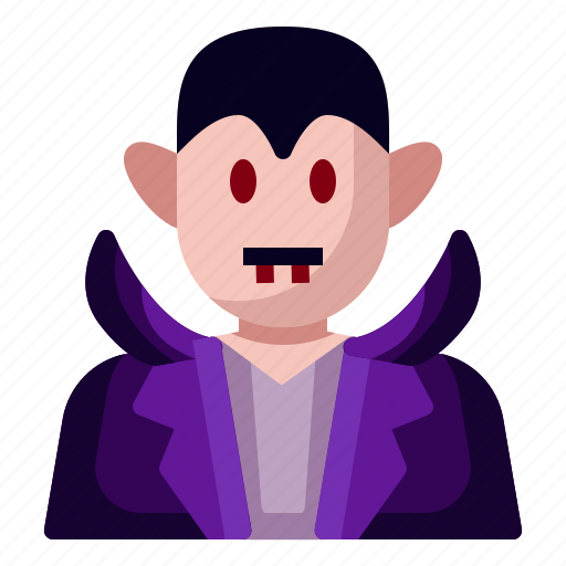 Avatar, costume, dracula, halloween, horror, spooky, vampire icon - Download on Iconfinder