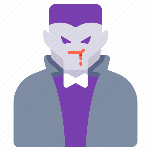 Dracula, evil, gothic, halloween, horror, spooky, vampire icon - Download on Iconfinder