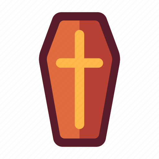 Burial, cemetery, coffin, death, funeral, grave, vampire icon - Download on Iconfinder